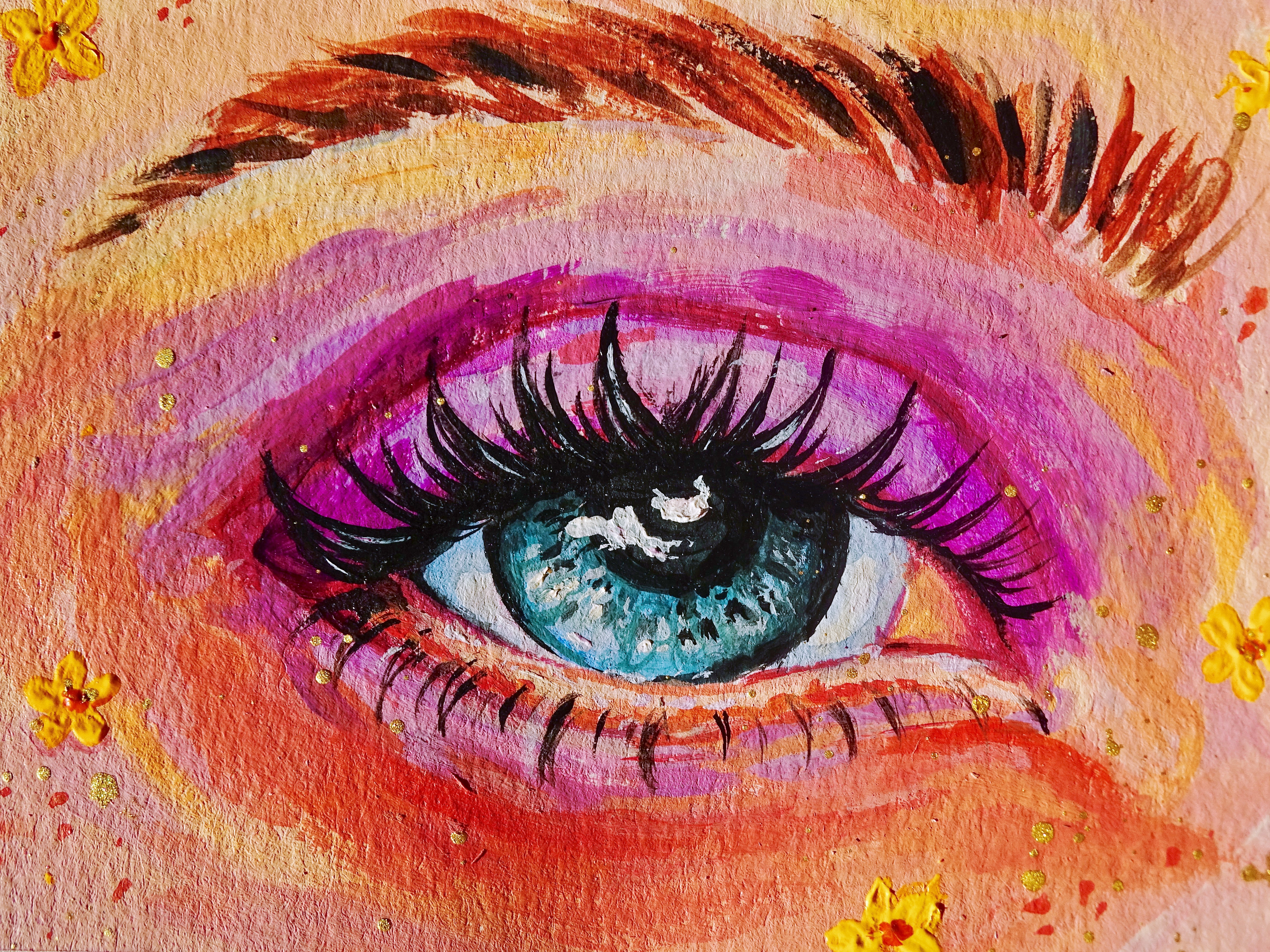 Eye painting